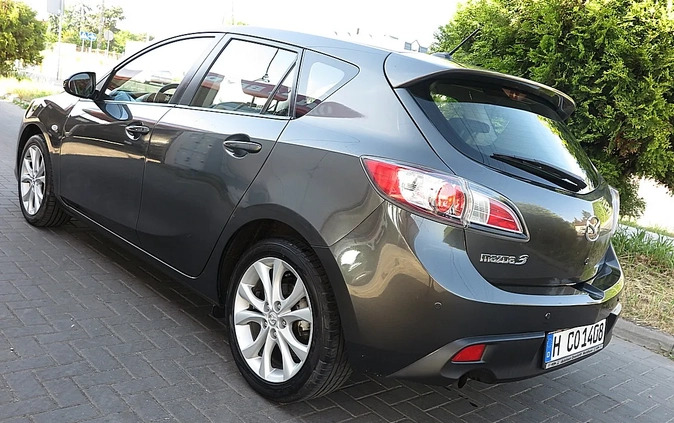 Mazda 3 cena 23800 przebieg: 199000, rok produkcji 2010 z Rogoźno małe 781